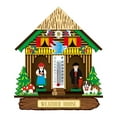thumbnail image 1 of Fiudx Barómetro para Casa Meteorológica, Termohigrómetro para Interiores y Exteriores, Casa de Madera Decorativa, Indicador de Temperatura y Humedad, para Montaje En Pared o Sobremesa, Invernadero pa, 1 of 7