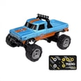 thumbnail image 1 of Camión Monstruo Todoterreno Teledirigido RC 1/64, Modelo de Coche de Escalada A Control Remoto 2.4G, Vehículo de Juguete Naranja y Azul., 1 of 8