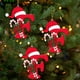 thumbnail image 3 of Colgante de árbol de Navidad de acrílico 2D con letras | Juego de 26 adornos con iniciales del alfabeto para decoración navideña, 3 of 6