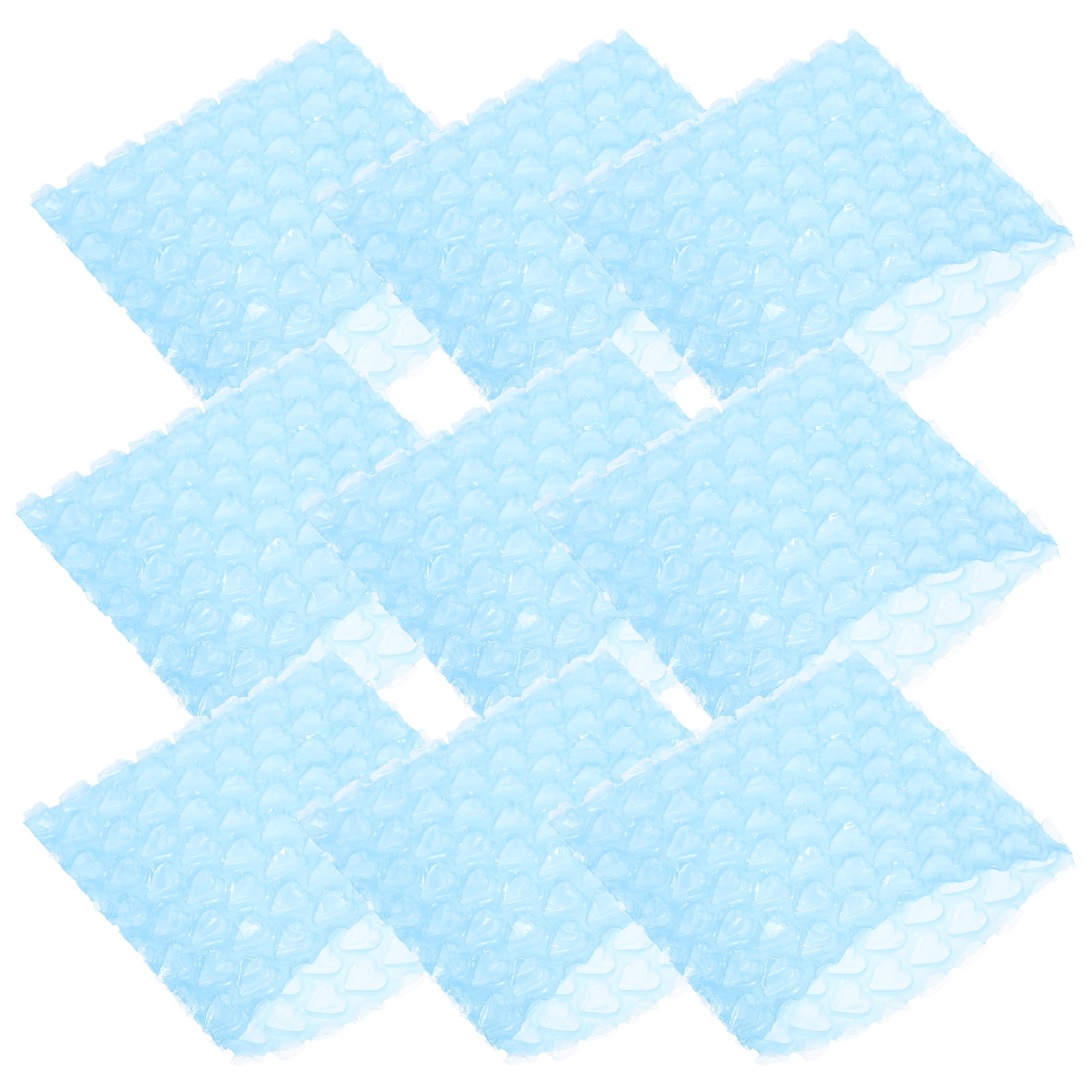 240Pcs Love Bubbles Bags Heart-shaped Plastic Shipping Pouches Double Walled Cushioning Bag for Mailer Packing Transporting