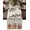 Beige, variant on Table Runner Dresser Scarves 48 Inch Long,Winter Gingerbread Man Xmas Ball Linen Dining Table Runners