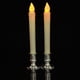 thumbnail image 3 of Velas Pilar Vela de Té Vela de Iglesia con Base de Soporte Funciona con Pilas, Fiesta Blanco - Base plateada, 3 of 5