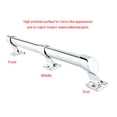 thumbnail image 3 of Eigraketly Soporte de pasamanos Puntal Cubierta 7/8 '' Tubo 316 Acero inoxidable Servicio pesado Barco Velero Reparación Accesorios Mantenimiento de Herramientas y ferretería 【25mm frente】 Eigraketly TO007867-01, 3 of 6