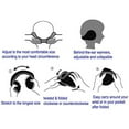 thumbnail image 3 of Ear Warmers, Foldable Fleece Unisex Winter Warm Earmuffs, 3 of 9
