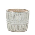 thumbnail image 3 of Melrose Distressed Pots - 7.25" - Beige and White - Set of 2, 3 of 3