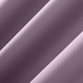 thumbnail image 4 of Sun Zero Ludlow 1-Piece Energy Saving Blackout Grommet Curtain Panel, 54"x95", Lavender, 4 of 10