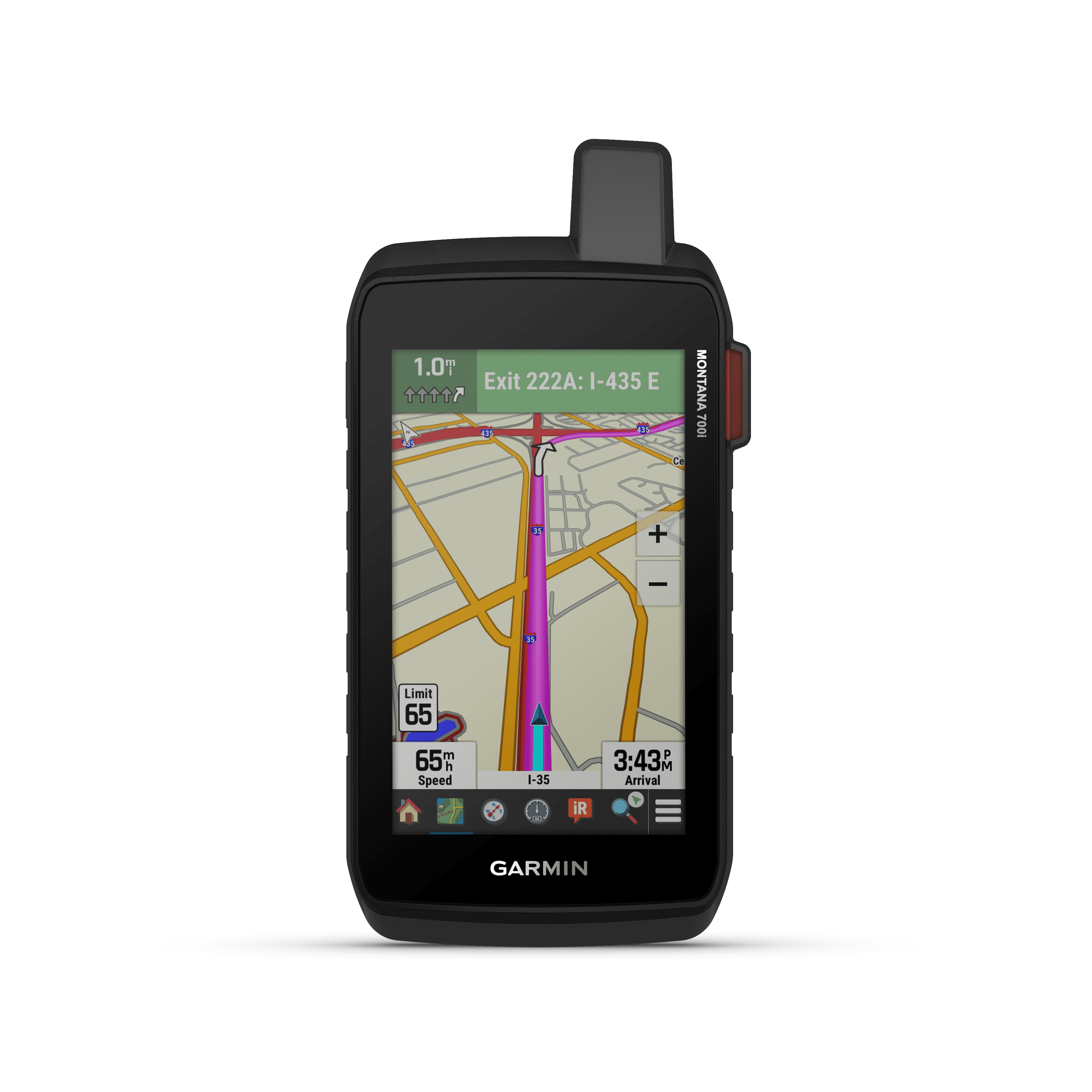 Garmin Montana 750i, Handheld Touchscreen Outdoor/Trail GPS with TOPO Maps (010-02347-00)