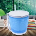 Mini Portable Washing Machine,2 in 1 Manual Washing Machine and Clothes