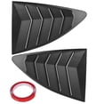 thumbnail image 1 of Fyydes Side Window Louver Shutter Cover Trim Matte Black Car Window Louvers Side Air, 1 of 8