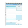 thumbnail image 3 of WMGHA ‌Daily To Do List Notepad -Undated Productivity Planner‌ - 11 x 8 in Daily Goal Notebook with Priority Checklists, A5 Work/Study Task Organizer for Time Management & Project Tracking, 3 of 4
