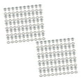 thumbnail image 3 of Abbraccia 100 Pieces Eyelet Grommet Tool Round Shape Eyelet Button Heavy Duty Tiny Grommet for Scrapbooking Clothing Curtains Jeans white, 3 of 10