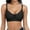 Black_CL64, variant on Wireless Jelly Bras for Women Supportive Bras for Women Lace V Mesh Comfy Bralette Seamless Tshirt Everyday Bra Complexion L