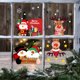 thumbnail image 5 of Adhesivos navideños para ventanas, CCINEE, 352 unidades, con forma de copos de nieve, 5 of 7
