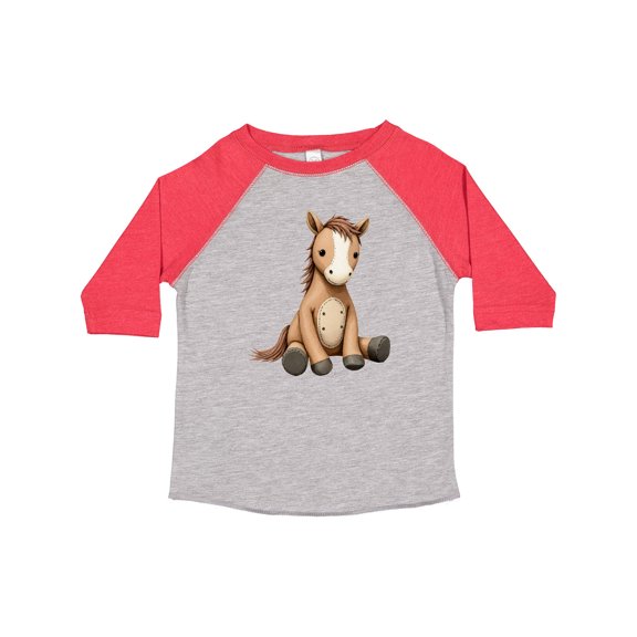 Inktastic Knitted Horse Boys or Girls Toddler T-Shirt