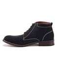thumbnail image 2 of Jazamé Men's 917131 Distressed Round Toe Lace Up Ankle High Chukka Dress Boots, Black, 9, 2 of 4