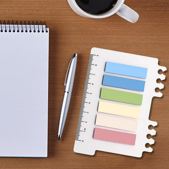 Sticky Note Set, 120 Sheets, Colorful Transparent Bible Notes