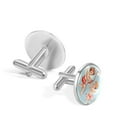 thumbnail image 3 of Cupid Elegant Dress Shirt Cufflink Set - Stainless Steel for Formal Attire - for Business Meetings, 3 of 6