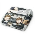 thumbnail image 6 of 5 Seconds Of Summer 5sos Blanket Soft Warm Flannel Air Conditioning Blanket Throw Blankets For Bed Couch Sofa Bedroom Living Room All Season 60"X50", 6 of 9