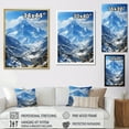 thumbnail image 4 of Designart "National Park Canada Kluane II" Canada Floater Framed Wall Art Print, 4 of 7