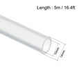 thumbnail image 2 of Uxcell Tubo de manguera de aire para transferencia de bomba de silicona transparente 1 pieza 0.39'' x 0.55'', 2 of 3