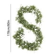 thumbnail image 3 of Eespoir 80" Babys Breath Garland, Artificial Baby Breath Flower Vines, Green Plant Wall Hanging Vines, for Christmas/Halloween Party Table Home Wall Decor, 3 of 6
