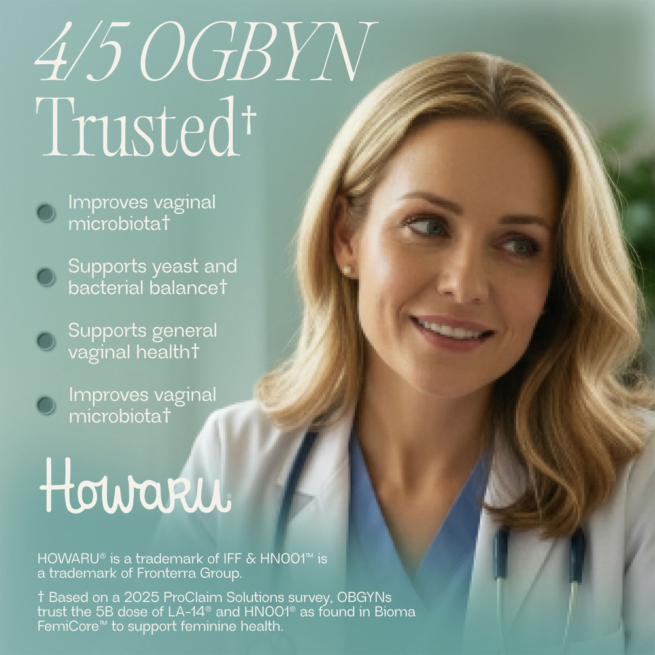 BIOMA Feminine Health Synbiotic, 60 ct / 30 serv.