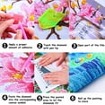 thumbnail image 2 of Generic Crystal Diamond Painting DIY Kit ZS317, 30x40cm Canvas Art with Full Drill Rhinestone Decoration, 2 of 6