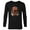 Black, variant on The Clone Wars 332nd Ahsoka Trooper Distressed - Long Sleeve T-Shirt for Men - Customized-Athletic Heather