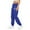 Blue, variant on Makaor Womens Joggers Sweatpants with Pockets Solid Baggy Fleece Athletic Pants with Elastic Waist Black 2XL
