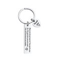 thumbnail image 5 of Birdeem Keychain Love Encouragement Inspirational Stainless Steel Keychain Gift, 5 of 5