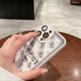 thumbnail image 3 of Funda De Silicona Suave A Prueba De Golpes De La Marca De Moda 3D Para iPhone 11 12 13 Pro max Para 14 14 Plus, 3 of 4