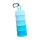 thumbnail image 5 of Contenedor de proteínas de 4 compartimentos apilable y práctico contenedor para almacenar alimentos Azul, 5 of 9