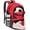Red, variant on Soccer Backpack with Seperate Compartment, Water Resistant Sport Bags fit for Basketball, Volleyball, Football