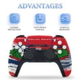 thumbnail image 4 of Dominican Republic PS5/PS5 Pro/PS5 Slim Digital Disc Skin Sticker For Console And Controller Skins, 4 of 7