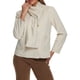 thumbnail image 1 of Abrigo de doble botonadura de INSPIRE CHIC para mujer con bufanda, abrigo de moda de invierno, 1 of 6