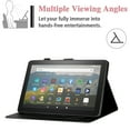 thumbnail image 5 of Kindle Fire HD 10 Case 2021, Fire HD 10 Plus Cover 11th Gen 2021, Allytech Flip PU Leather Shockproof Smart Shell with Pen Holder Card Pockets Cover for Fire HD 10.1" 11th Gen 2021, Gold, 5 of 7