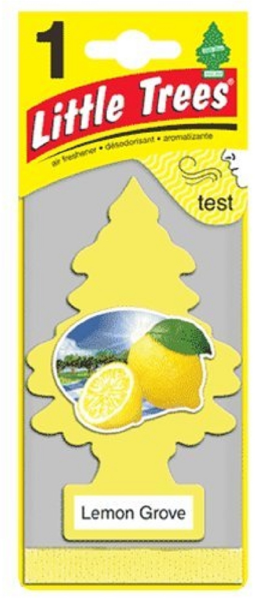Little Trees Air Fresheners, Singles, Lemon Grove 1 Each ...