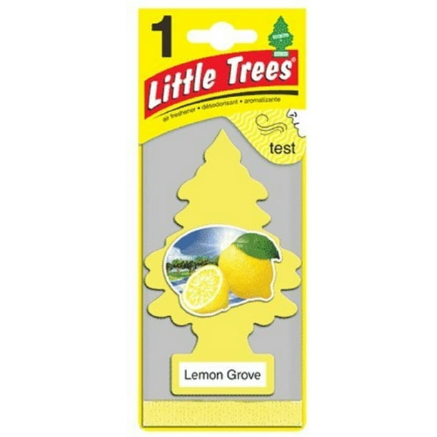 Little Trees Air Fresheners, Singles, Lemon Grove 1 Each (Pack of 2