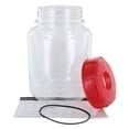 thumbnail image 2 of FerMonster One Gallon Fermenter Wide Mouth Carboy With Extra Lid And Gasket, 2 of 4