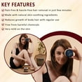 thumbnail image 4 of 7 Days Pure Hair Removal Powder Three in one Use For Powder D-Tan Skin, Removing Hair Cream for women(100 gm), 4 of 5