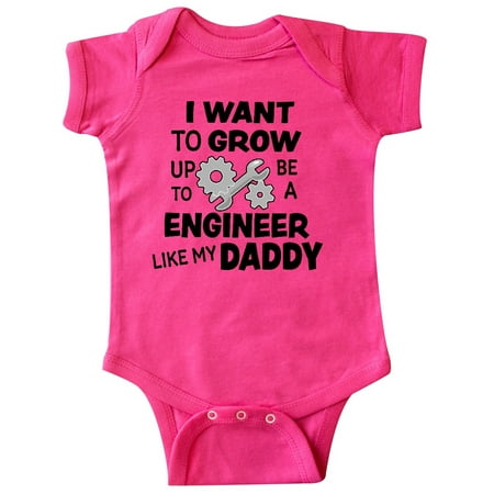 

I Want To Grow up To Be a Engineer Like My Daddy Infant Creeper
