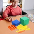 thumbnail image 5 of KAKOWELY 1 Set of Math Learning Cube Math Operation Cube Math Learning Supplies Math Block Math Cubes for Kids,3.94X"X3.94"X3.94", 5 of 5