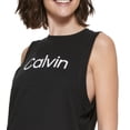 thumbnail image 3 of MSRP $40 Calvin Klein Performance Womens Muscle Tank Black Size XS, 3 of 3