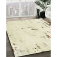 thumbnail image 2 of Ahgly Company Indoor Rectangle Abstract Vanilla Gold Abstract Area Rugs, 8' x 10', 2 of 6