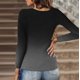 thumbnail image 4 of Gibobby Blusas Manga Larga Mujer Blusa de las Camisa de casual Tops（Gris， L), 4 of 5