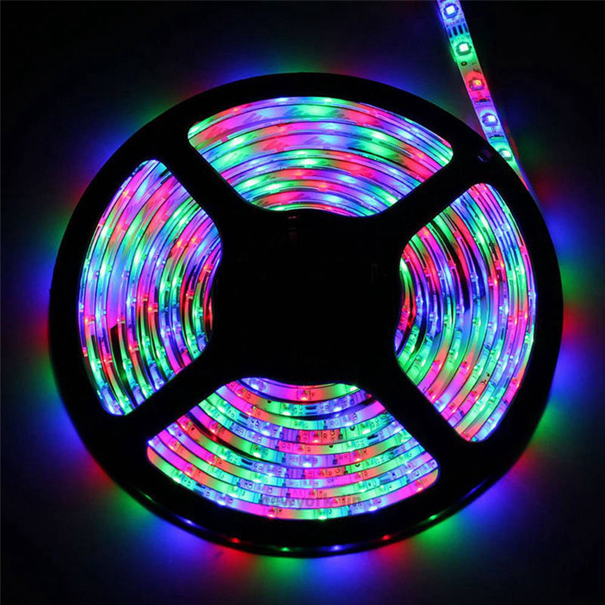 3 set 20M RGB Light 3528 1200LEDs Flexible LED Light Strip with 44 Key Remote for Bedroom Christmas