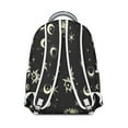 thumbnail image 5 of Starry Night Gothic Backpack Waterproof Scratch-Resistant Composite Oxford Cloth with Ethereal Moon and Star Print, Adjustable Shoulder Straps, Large Capacity for School and Travel, 5 of 5