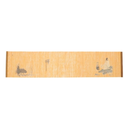 

Yongwei Bamboo Heat Insulation Mat Decorative Desktop Placemat Cup Placing Mat Bamboo Placemat Desktop Mat