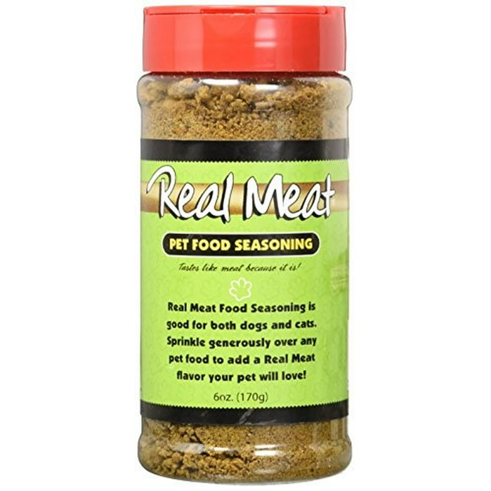 Real Meat Pet Food Seasoning Dry Dog Food Topper, 6 Oz