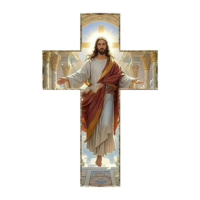 BotaniNest Wooden Wall Handmade Rural With Carvings Murals And Blessings Suitable For Families Churches And More